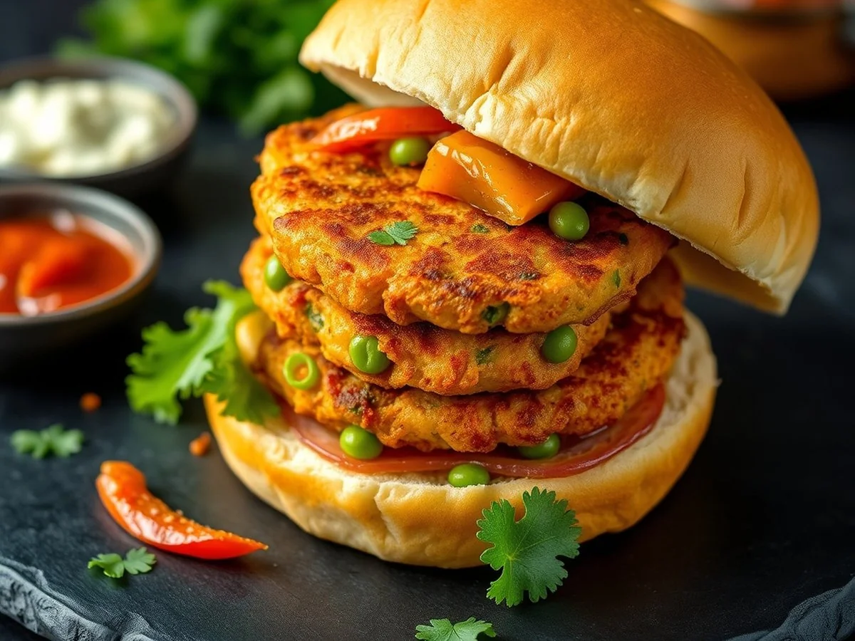Aloo Tikki Burger