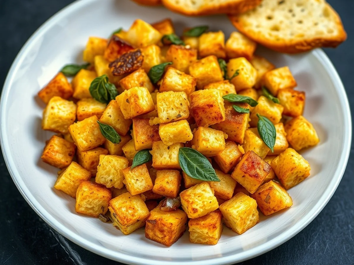 Bread Upma Bake