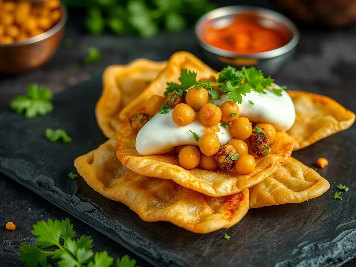 Air-Fryer Samosa Chaat Shells