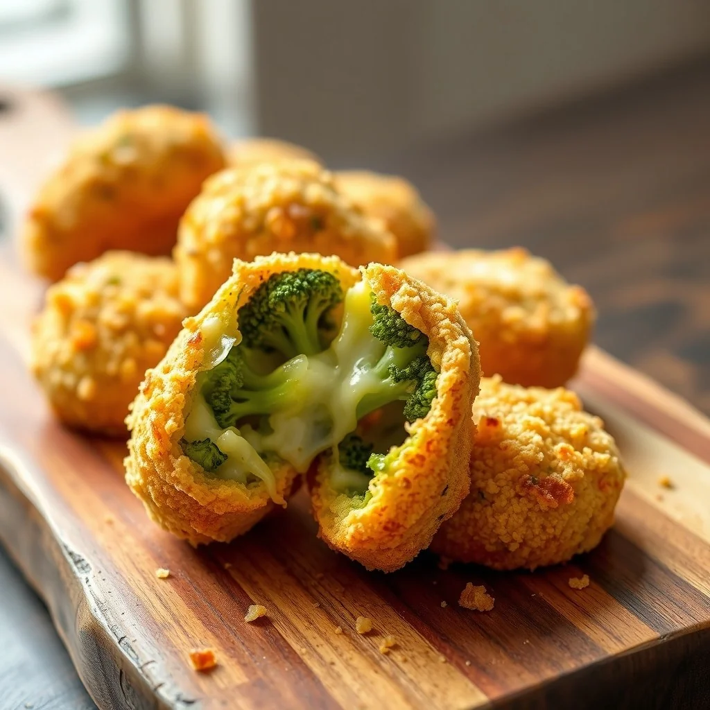 Cheesy Broccoli Bites