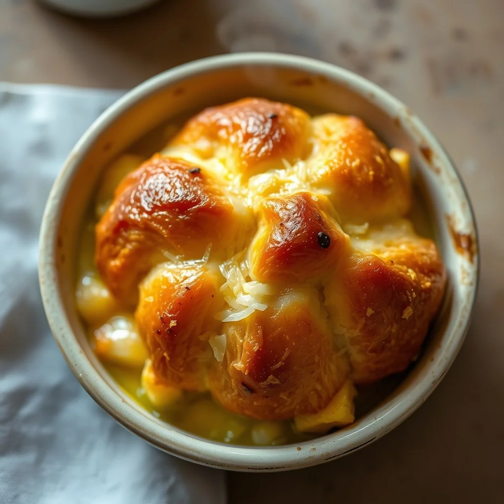 Croissant Egg Bake