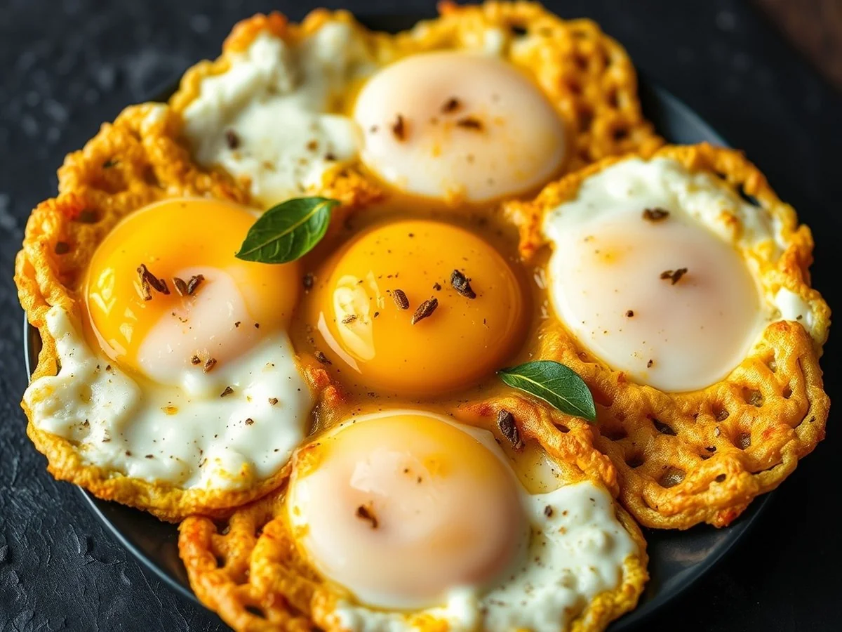 Masala Fried Eggs