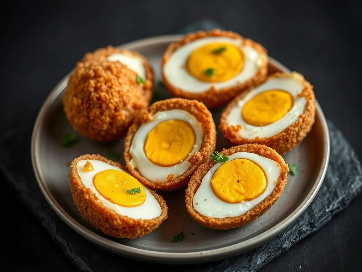 Air-Fryer Scotch Eggs