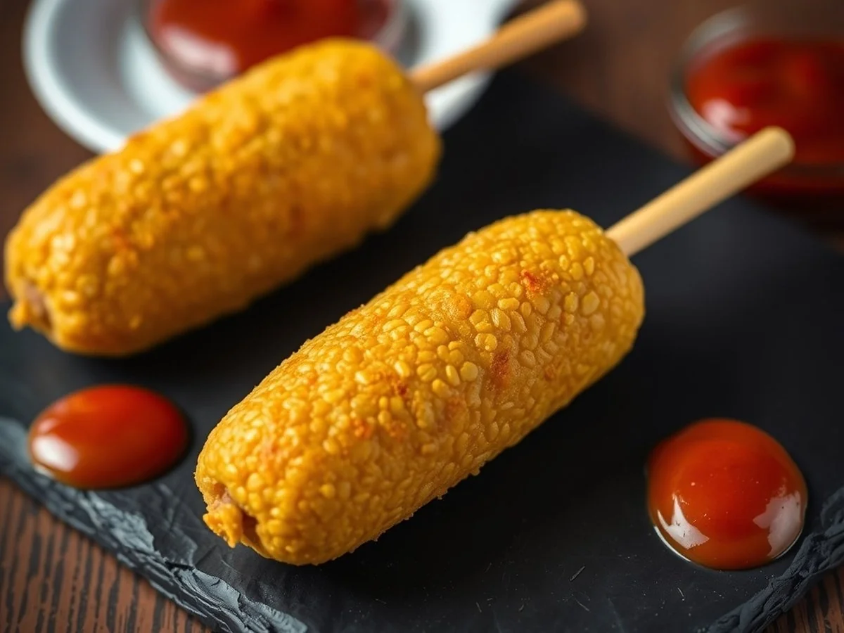 Air-Fryer Corn Dogs