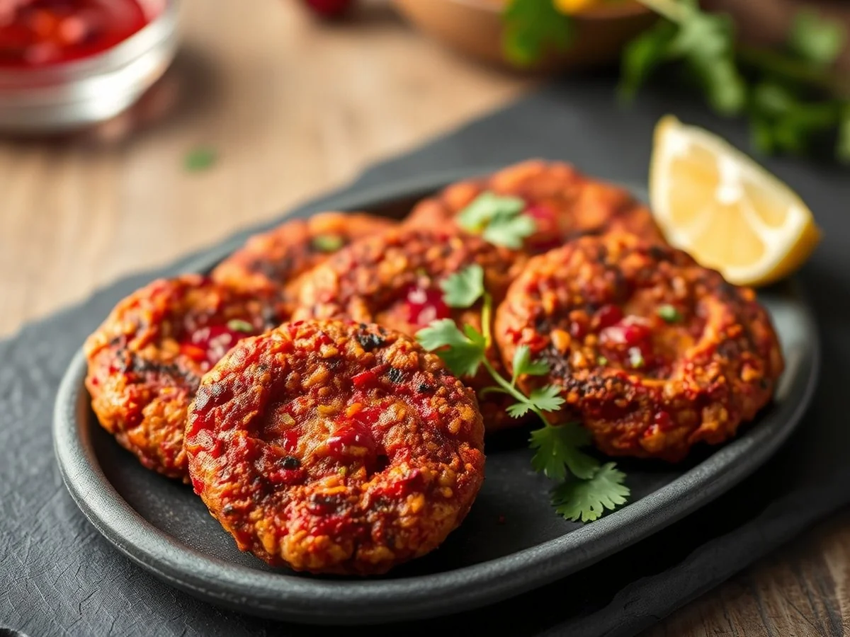 Ruby Beetroot Tikki