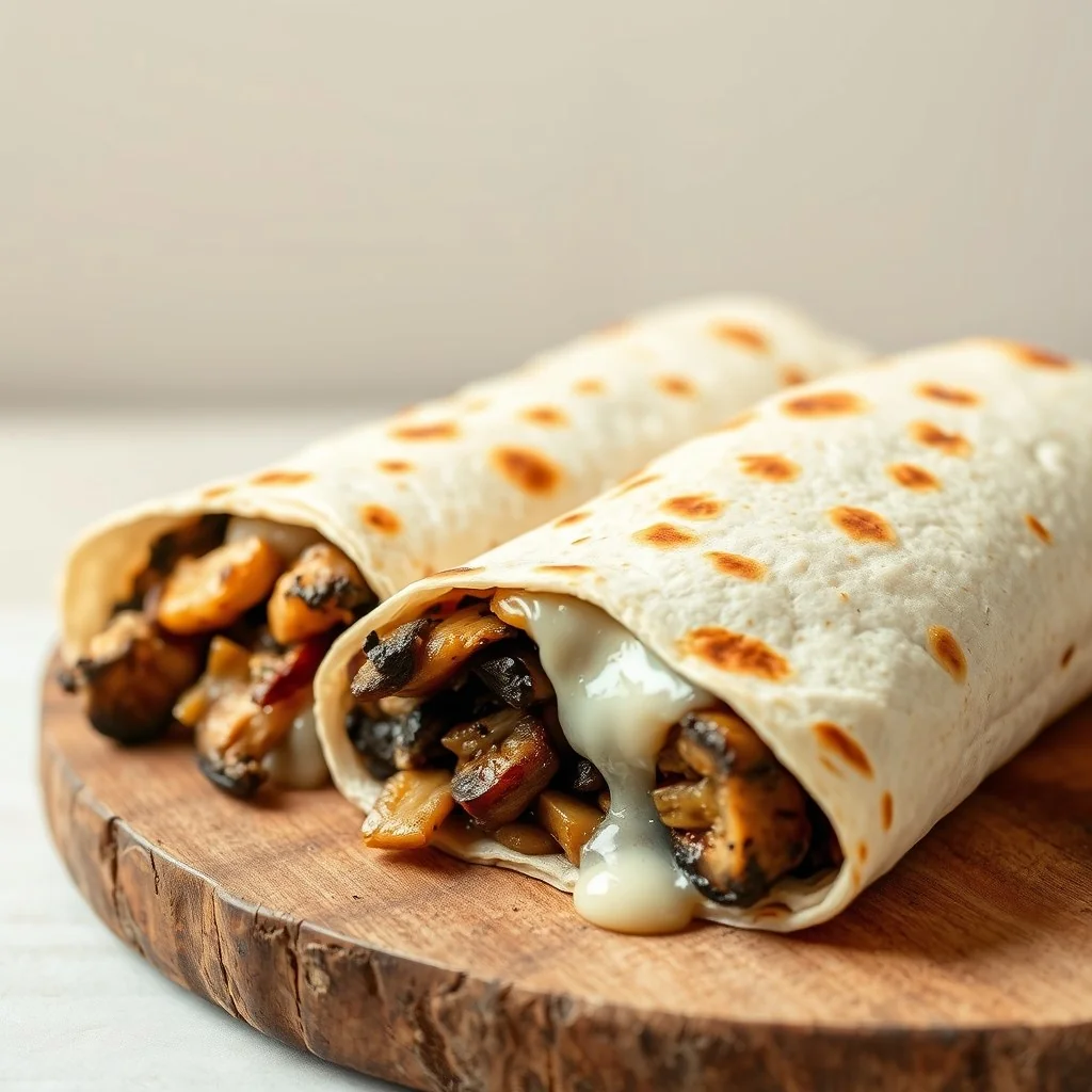 Mushroom Melt Wrap