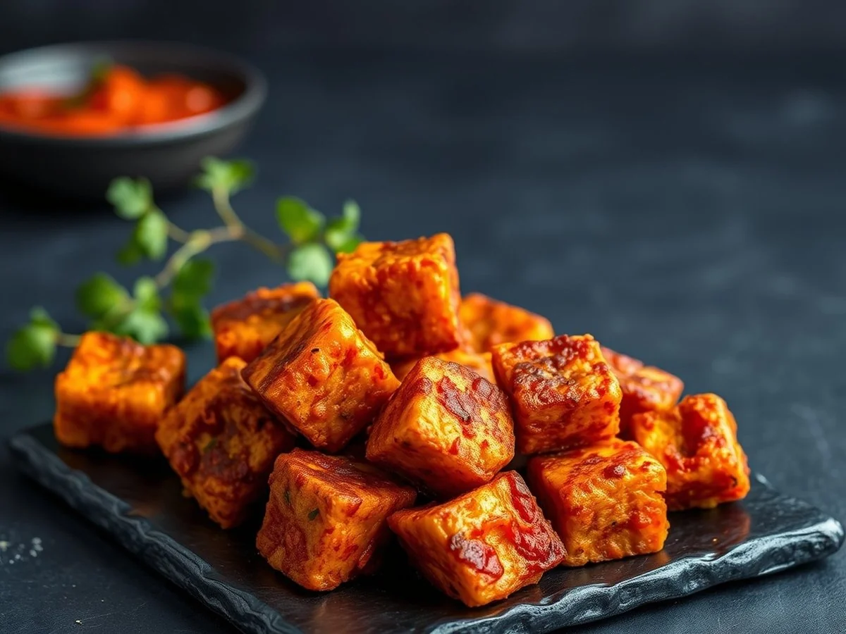 Fiery Spicy Mutton Bites