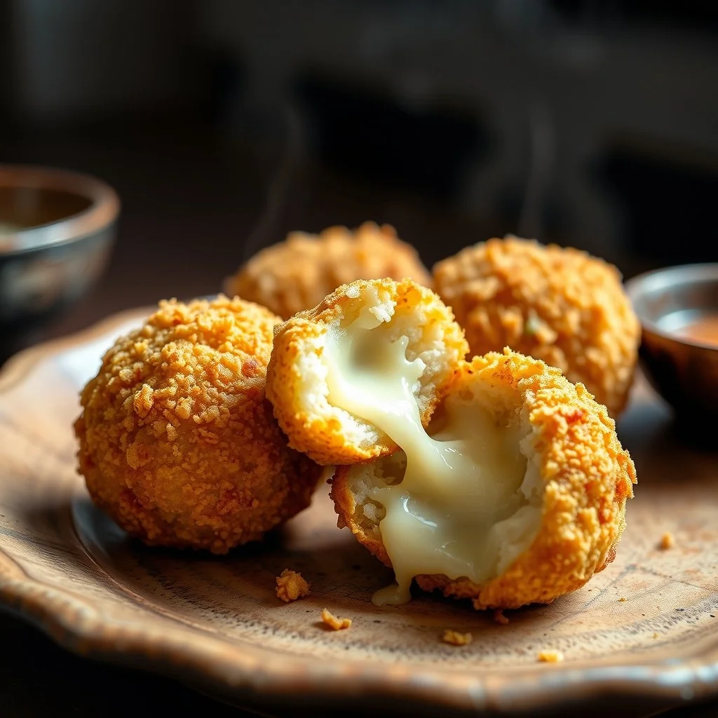 Potato Cheese Bombs