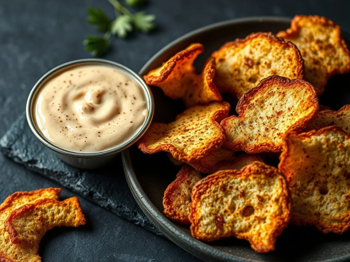 Spiced Bread Chips