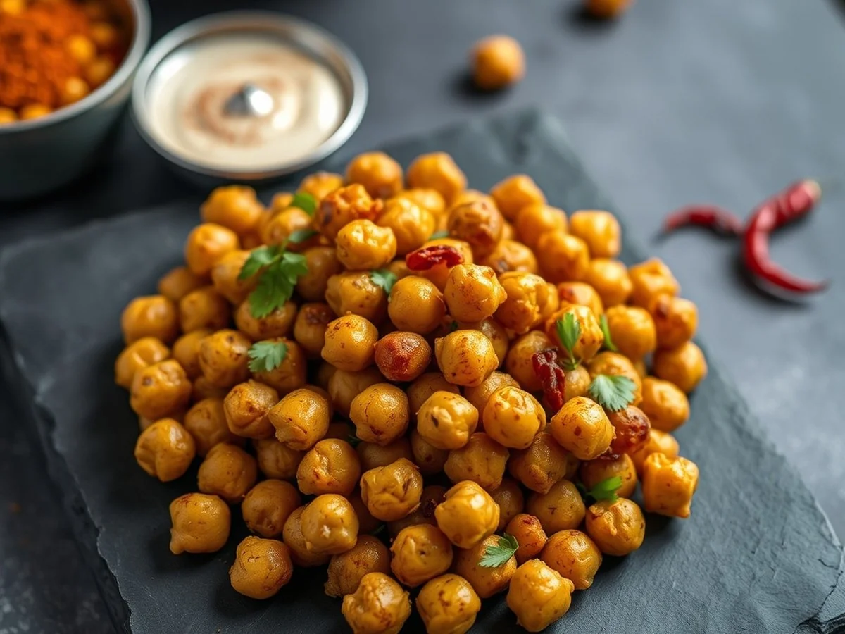 Tangy Roasted Chana