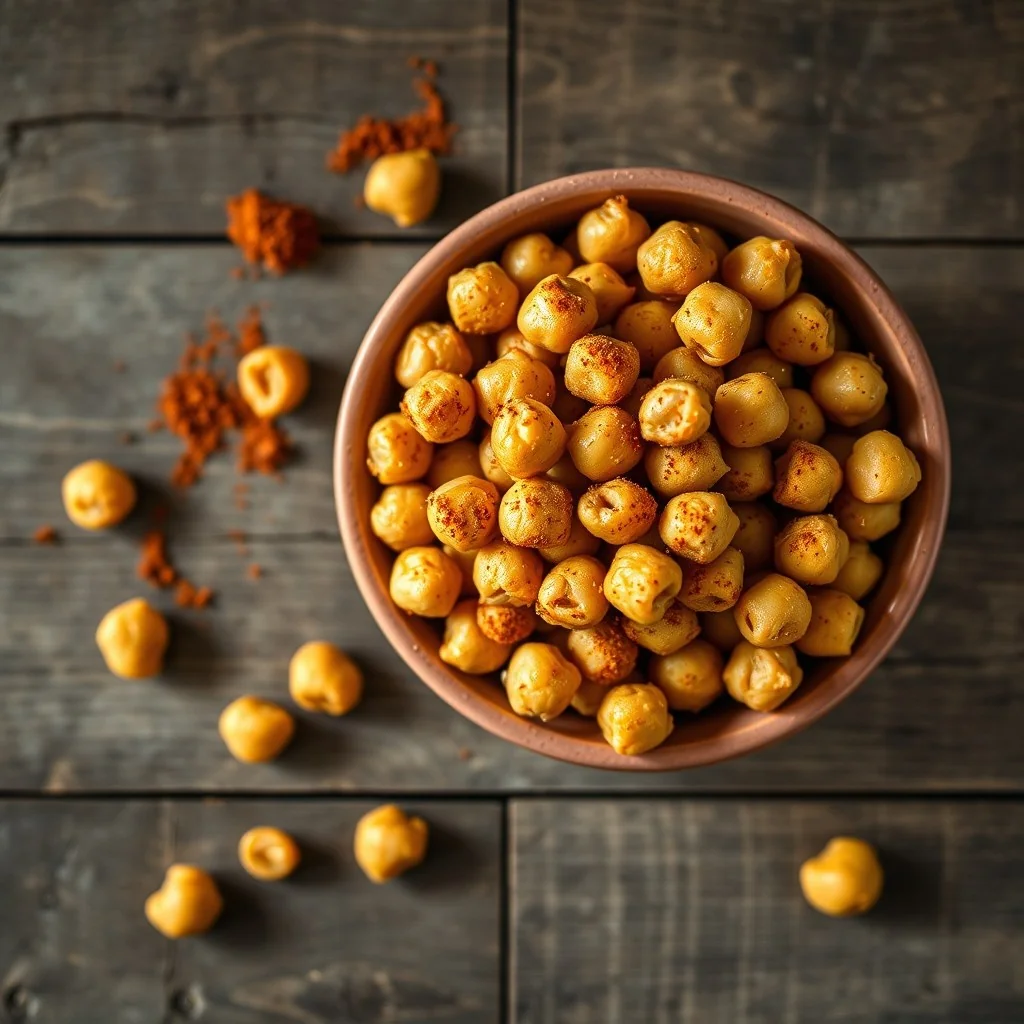 Roasted Spiced Chickpeas