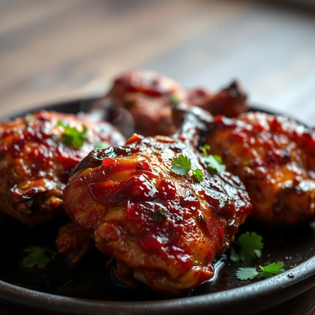 Smoky Glazed Chicken