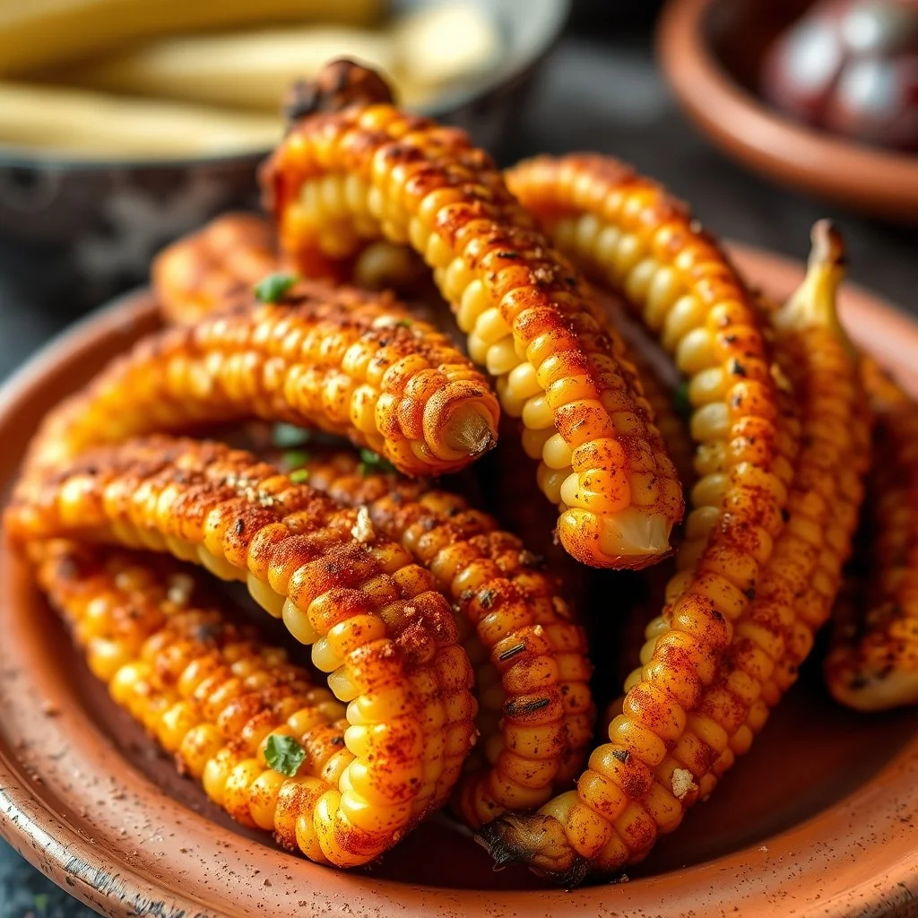 Spiced Corn Ribs