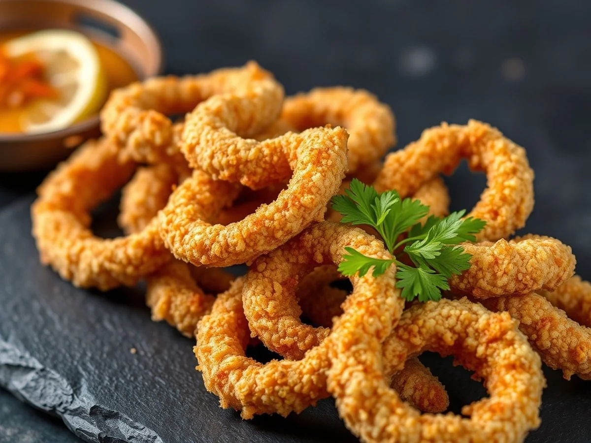 Squid Rings Main Plate