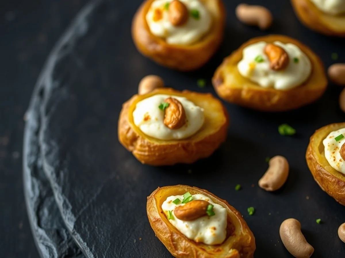 Paneer Stuffed Baby Potatoes