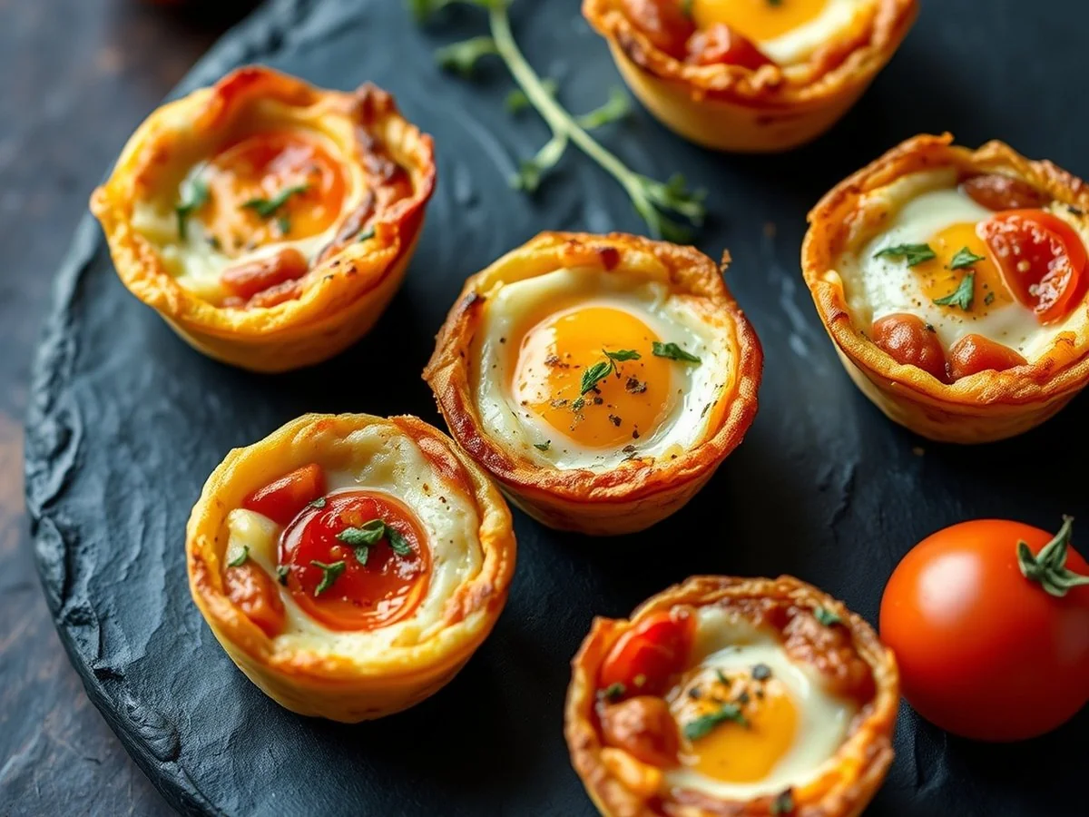 Tomato Herb Egg Cups