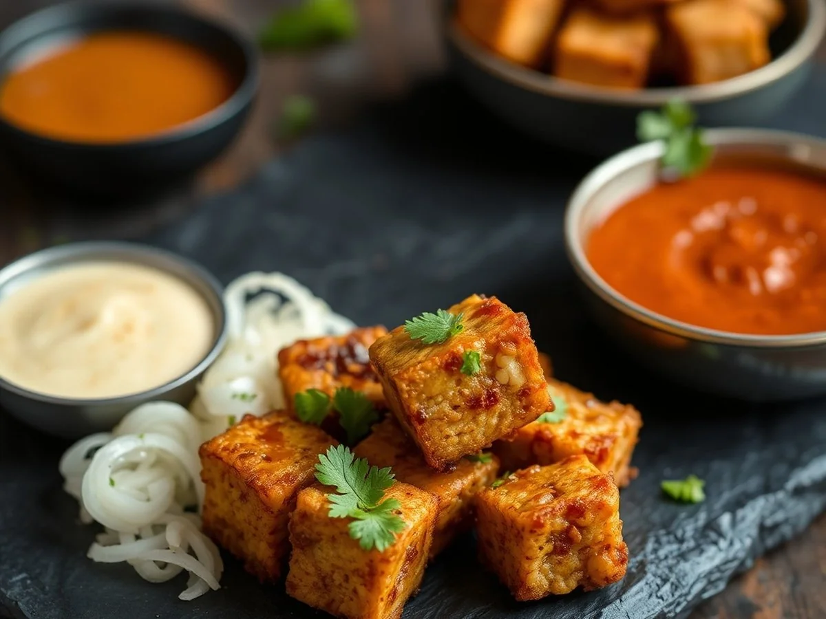 Maple Tempeh Bites