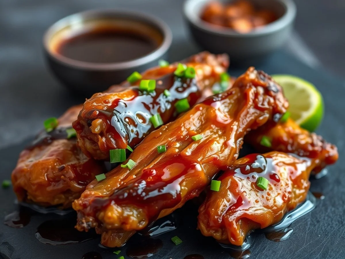 Sticky Soy Wings