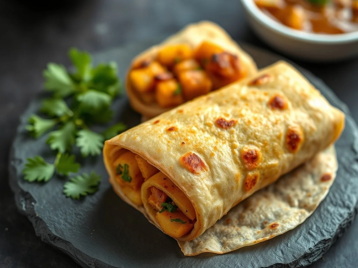 Masala Aloo Roll